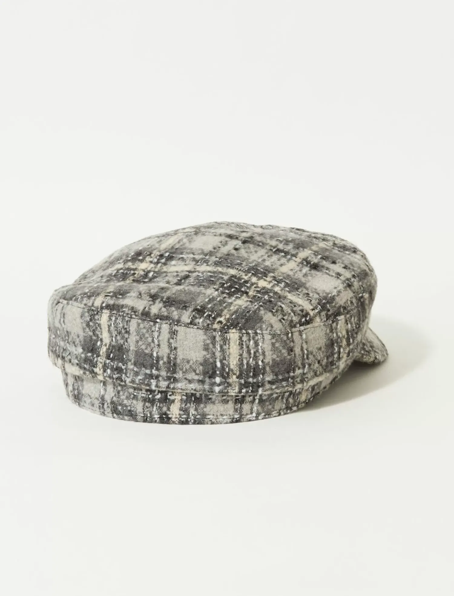Lucky Brand plaid baker boy hat dark grey*WOMEN Hats