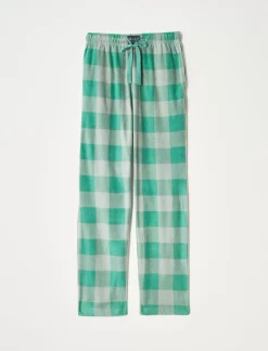 Lucky Brand plaid fleece sleep pant medium green*MEN Underwear & Sleepwear|Loungewear
