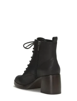 Lucky Brand qiama heeled combat boot black*WOMEN Shoes