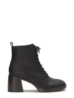 Lucky Brand qiama heeled combat boot black*WOMEN Shoes