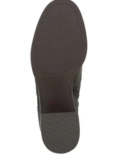 Lucky Brand qiama heeled combat boot black*WOMEN Shoes