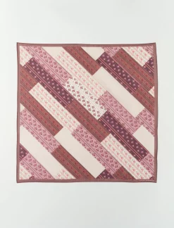 Lucky Brand quilt print bandana light brown*WOMEN Scarves & Bandanas