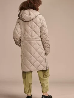 Lucky Brand quilted parka jacket taupe*WOMEN Jackets & Outerwear