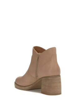 Lucky Brand quinlee ankle bootie open beige/khaki*WOMEN Shoes