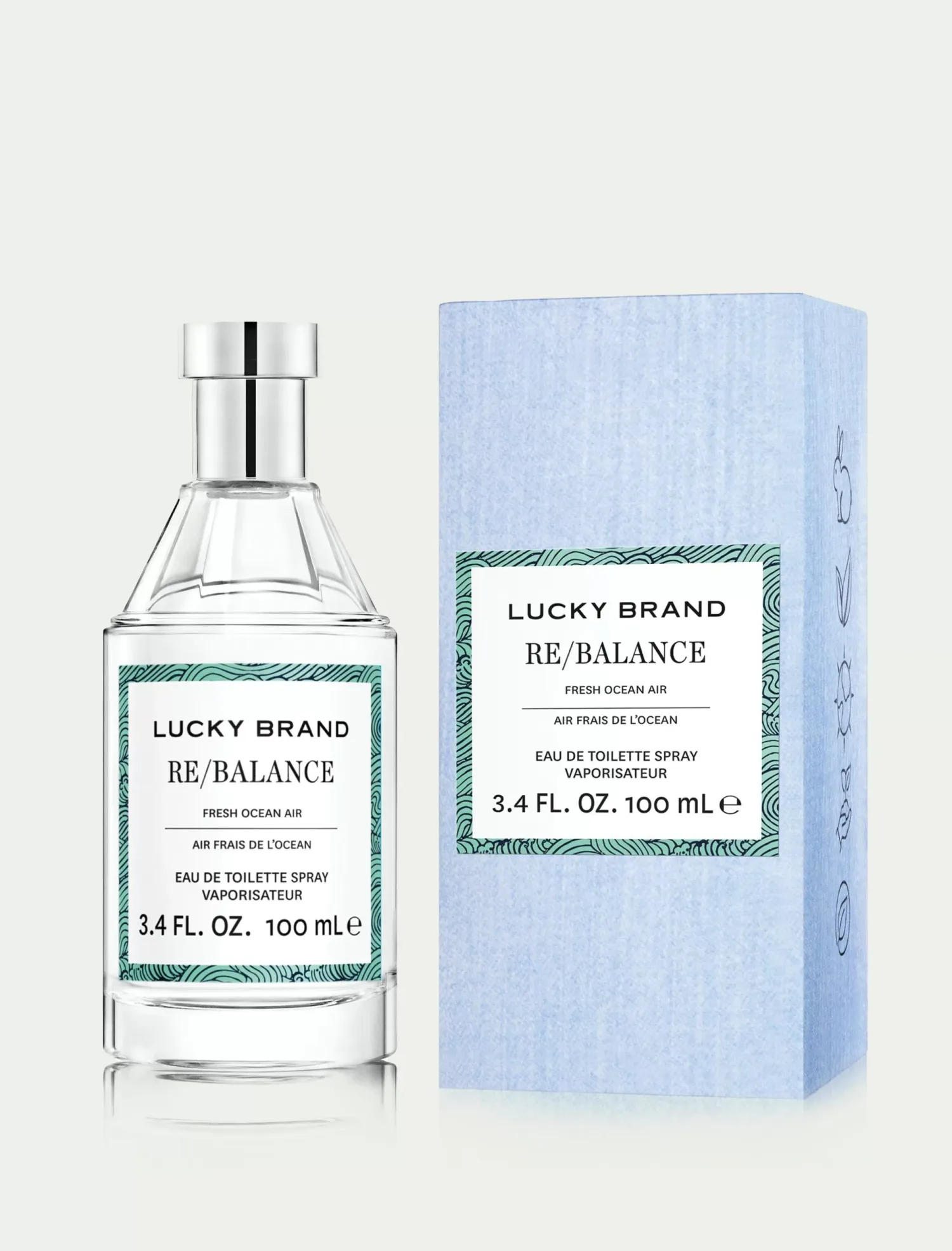 Lucky Brand re/balance 100 ml / 3.4 fl oz edt spray multi*MEN|WOMEN Fragrance
