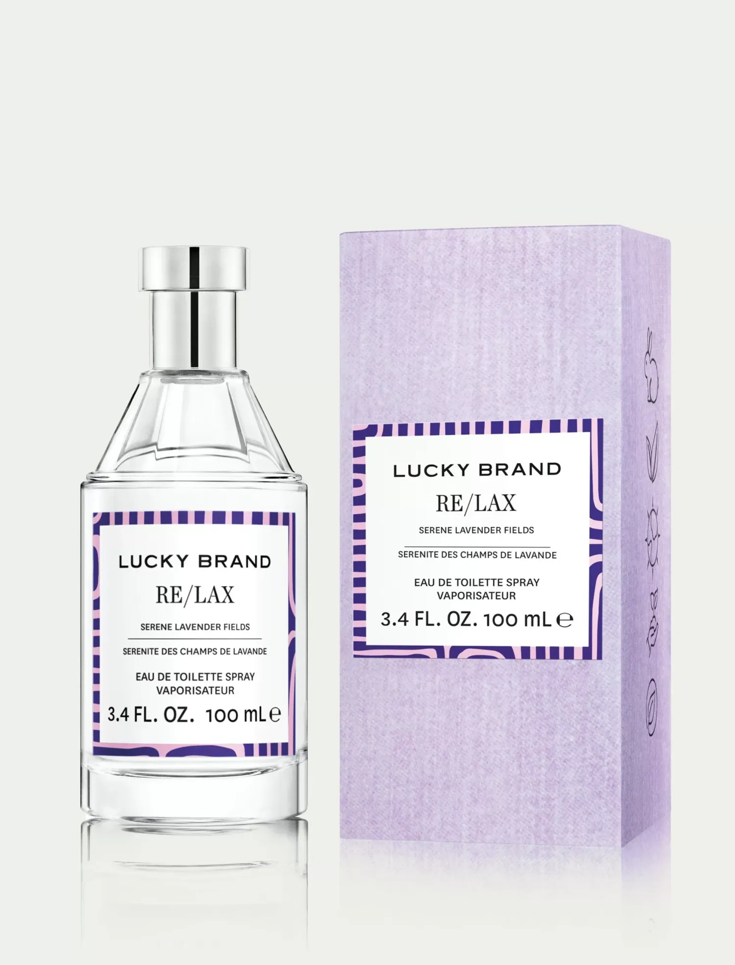 Lucky Brand re/lax 100 ml / 3.4 fl oz edt spray multi*MEN|WOMEN Fragrance