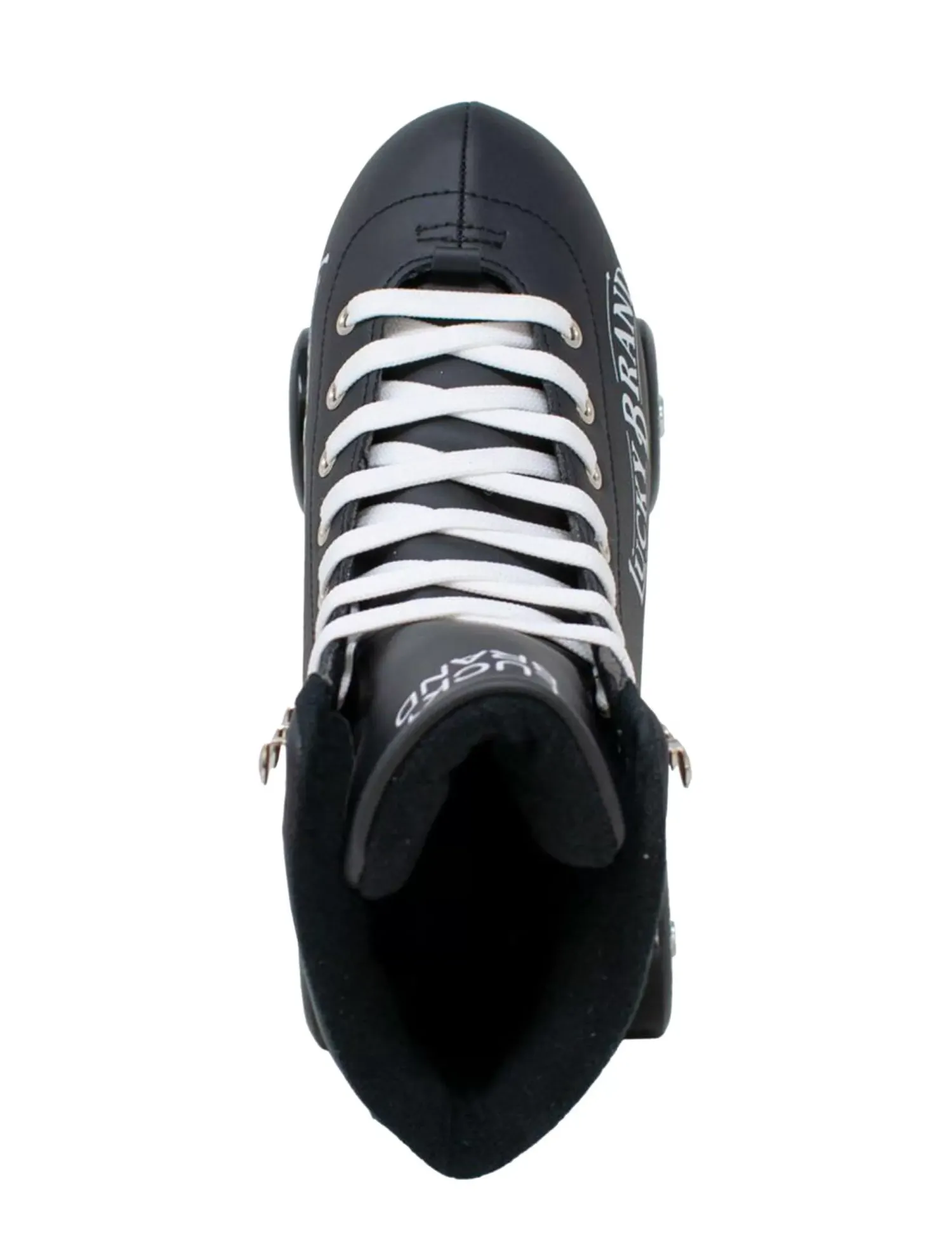 Lucky Brand retro stripes quad roller skate black*WOMEN Roller Skates