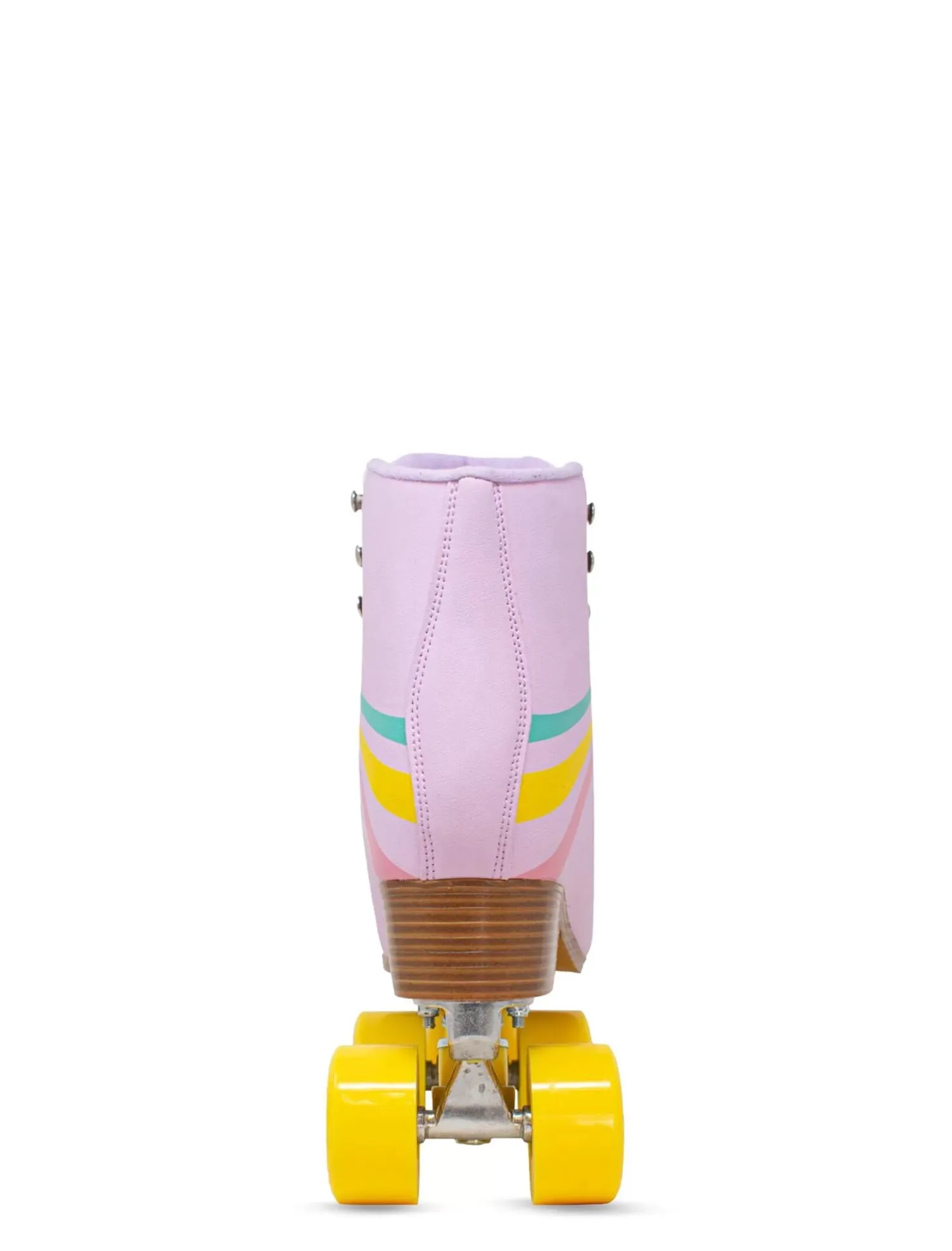 Lucky Brand retro stripes quad roller skate lilac*WOMEN Roller Skates