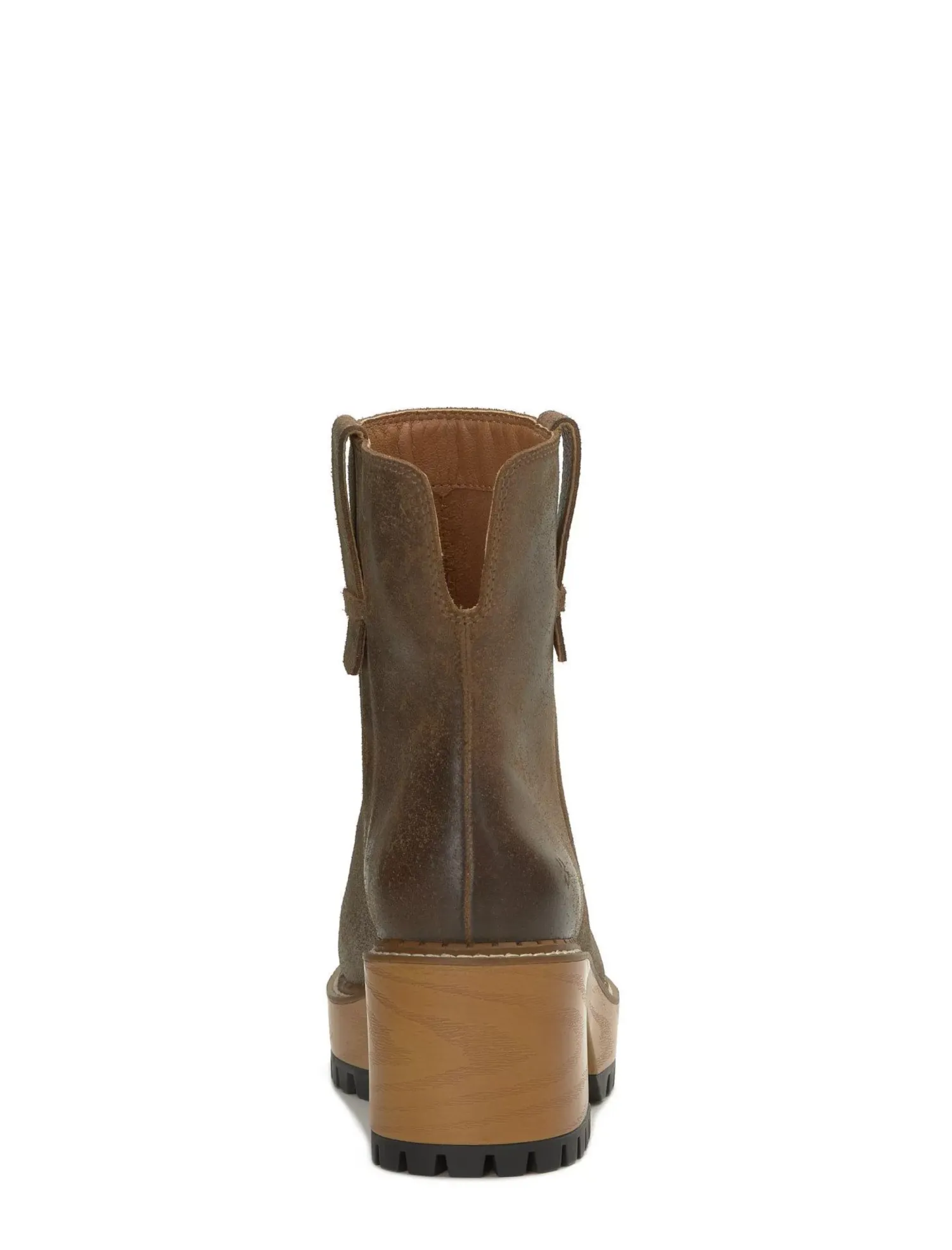 Lucky Brand rhoslyn lug boot open brown/rust*WOMEN Shoes
