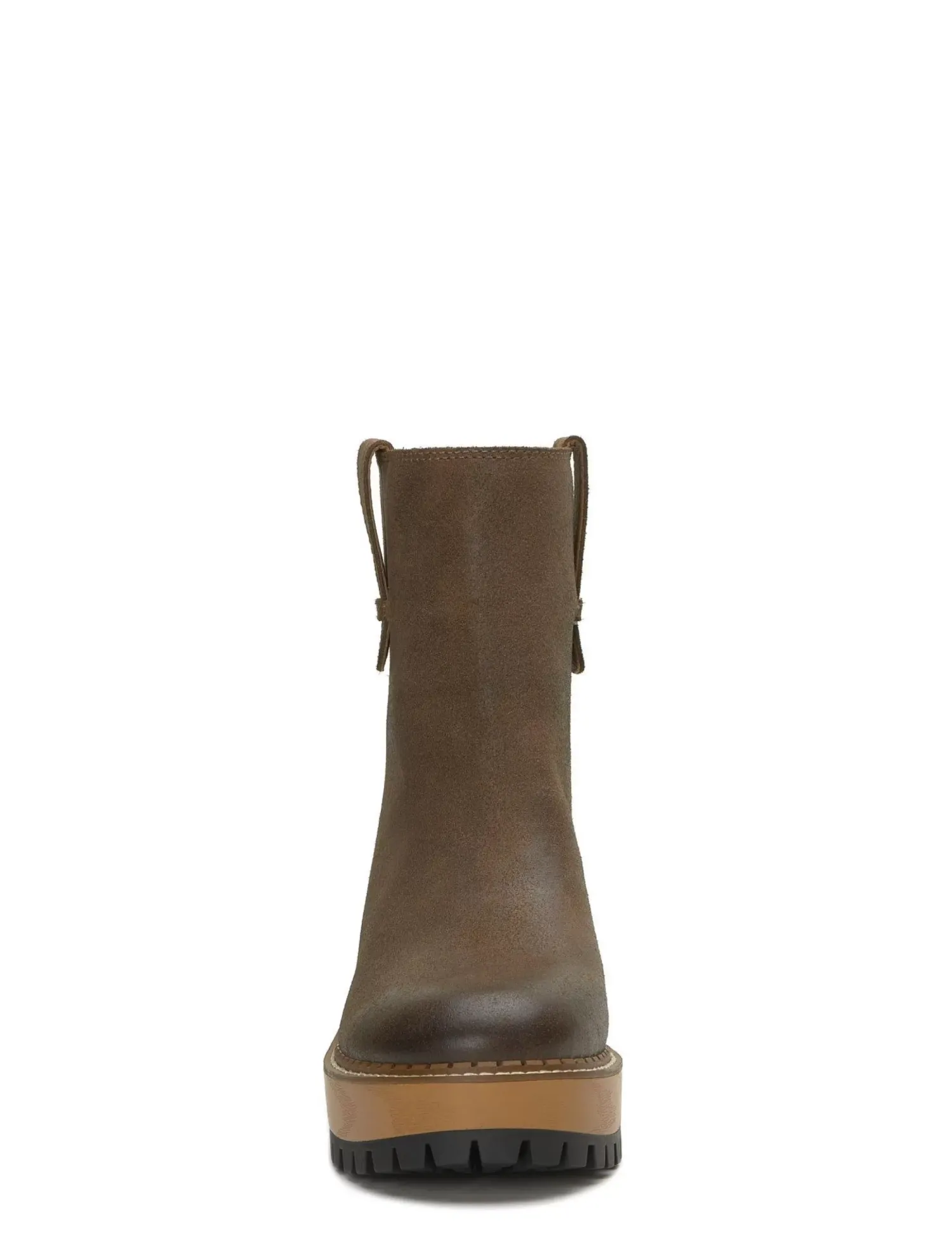 Lucky Brand rhoslyn lug boot open brown/rust*WOMEN Shoes