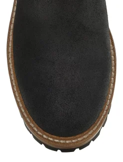 Lucky Brand rhoslyn lug boot black*WOMEN Shoes