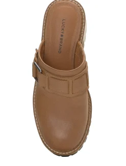 Lucky Brand rishona clog open brown/rust*WOMEN Shoes