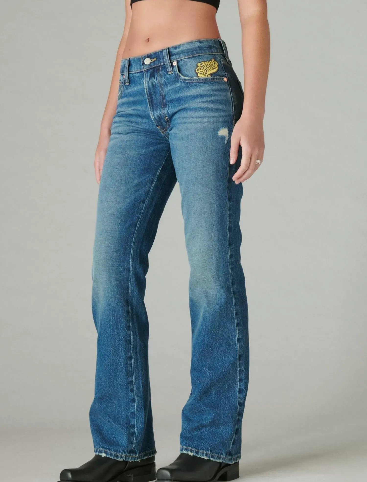 Lucky Brand rolling stones boyfriend flare satisfaction*WOMEN|JEANS Jeans|Boyfriend|Flare
