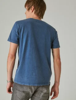 Lucky Brand rolling stones metal dark denim*MEN Graphic Tees
