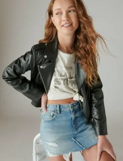 Lucky Brand rolling stones ticket raglan tee egret*WOMEN Graphic Tees