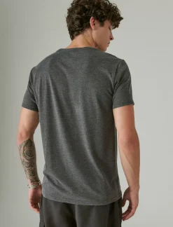 Lucky Brand rolling stones vintage washed tour tee jet black*MEN Graphic Tees