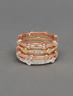 Lucky Brand ring stack rose gold*WOMEN Jewelry