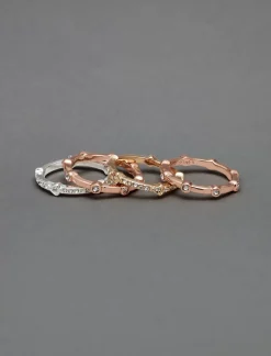 Lucky Brand ring stack rose gold*WOMEN Jewelry