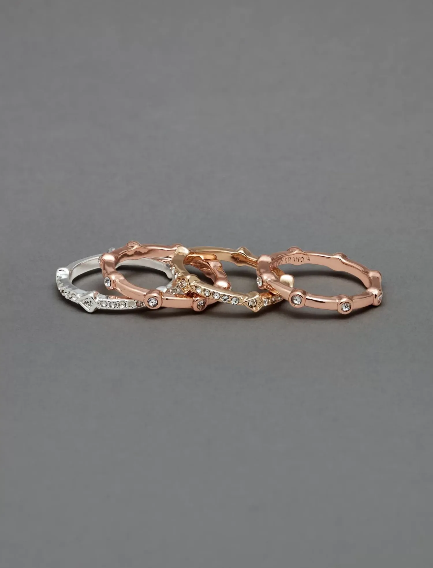 Lucky Brand ring stack rose gold*WOMEN Jewelry