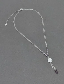 Lucky Brand rose layer necklace silver*WOMEN Jewelry