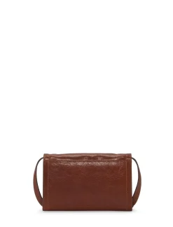 Lucky Brand ruth scalloped crossbody bag dark brown*WOMEN Handbags