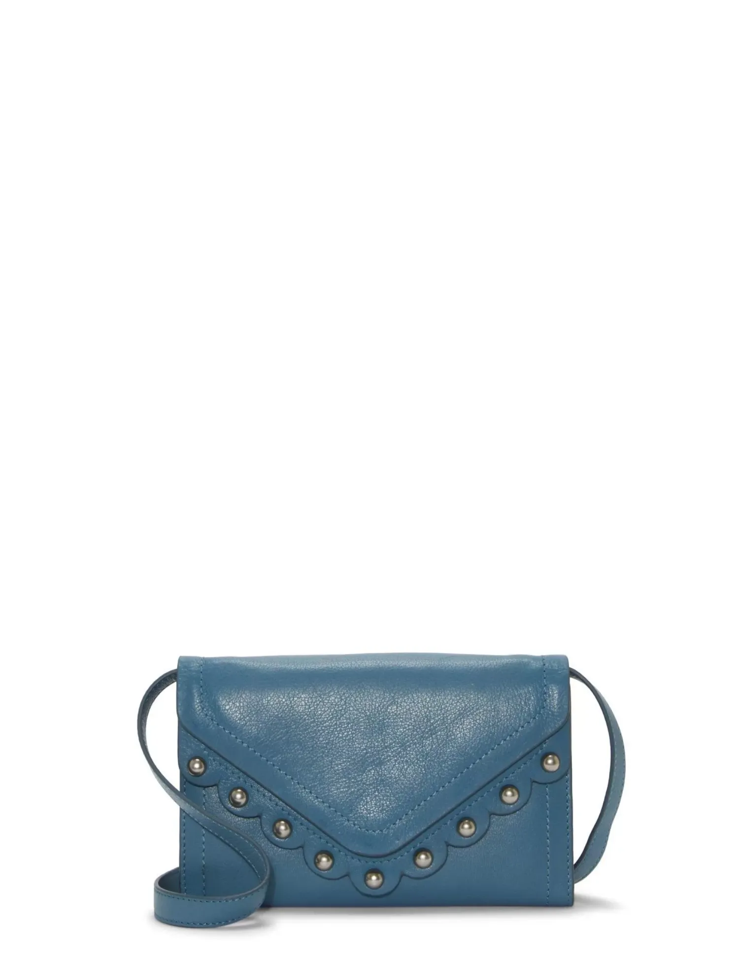 Lucky Brand ruth scalloped crossbody bag open blue/turquoise*WOMEN Handbags