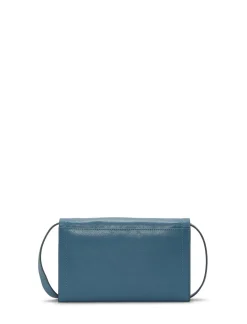 Lucky Brand ruth scalloped crossbody bag open blue/turquoise*WOMEN Handbags