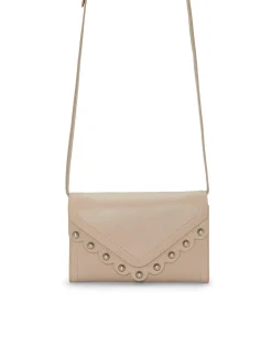Lucky Brand ruth scalloped crossbody bag light grey*WOMEN Handbags