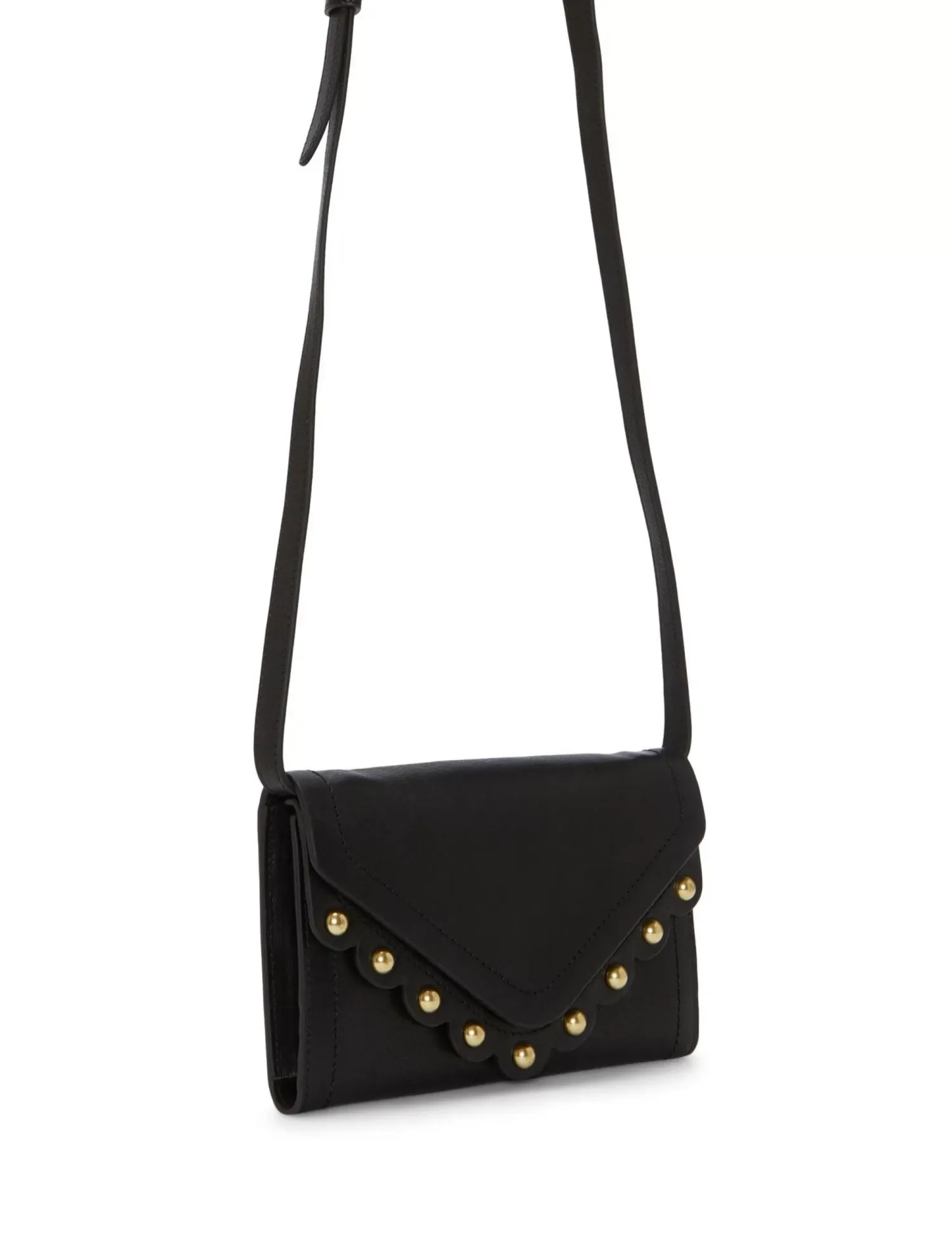 Lucky Brand ruth scalloped crossbody bag black*WOMEN Handbags