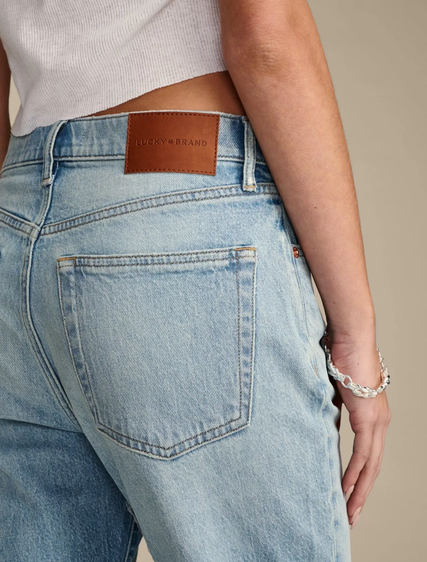 Lucky Brand 90s loose crop sky high*WOMEN|JEANS Jeans|Crop|90's
