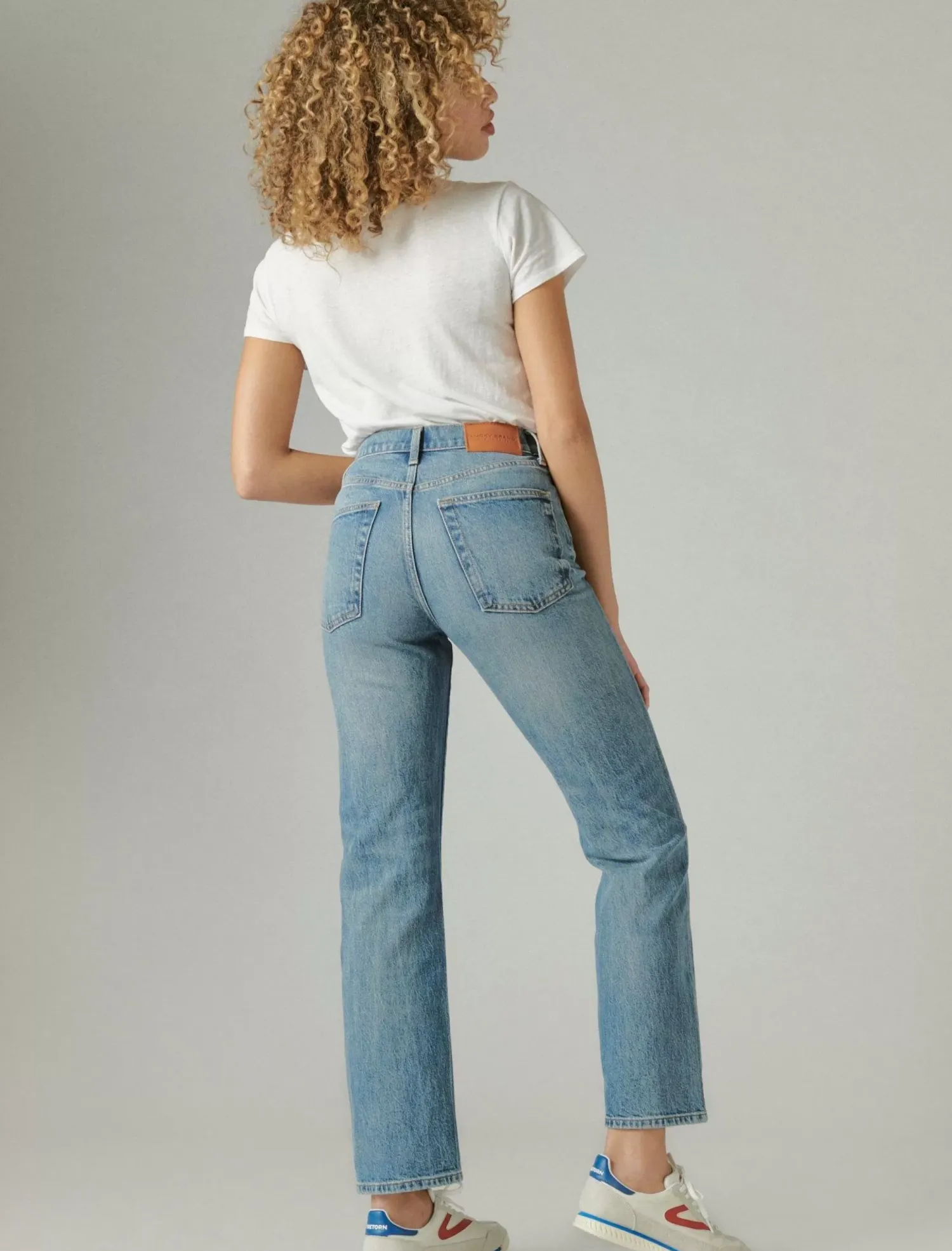 Lucky Brand 90's loose high rise straight gilman blue*WOMEN|JEANS Jeans|90's