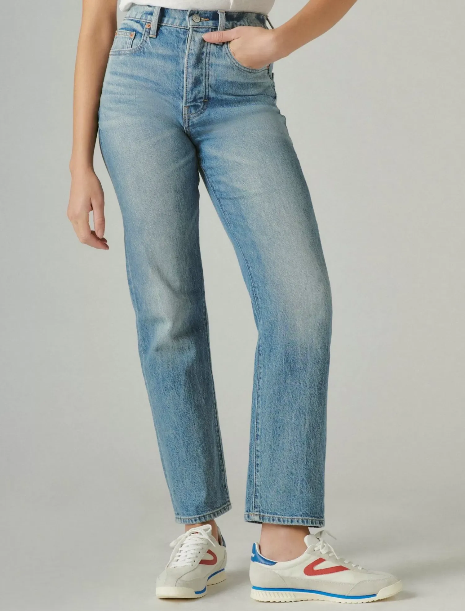 Lucky Brand 90's loose high rise straight gilman blue*WOMEN|JEANS Jeans|90's