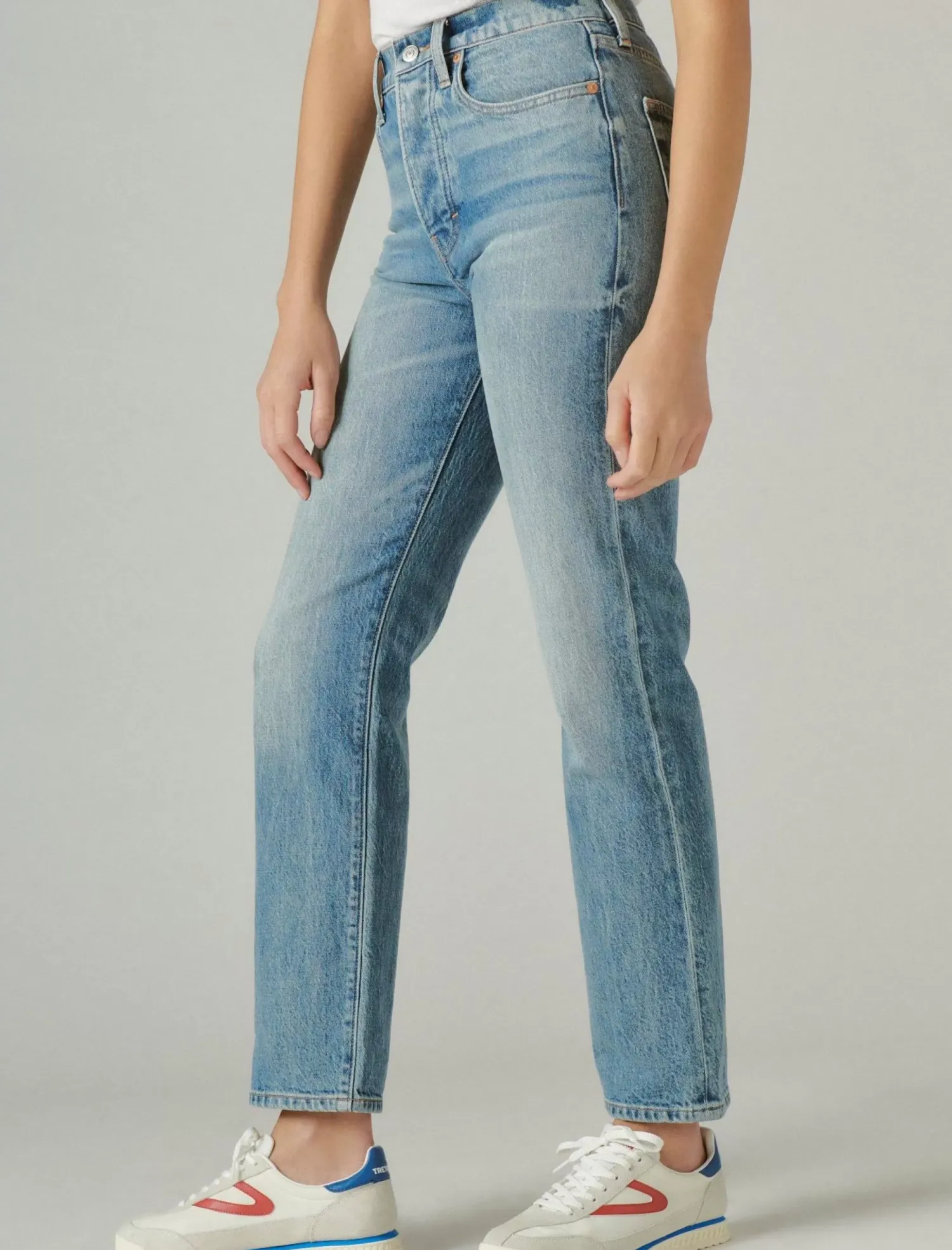 Lucky Brand 90's loose high rise straight gilman blue*WOMEN|JEANS Jeans|90's