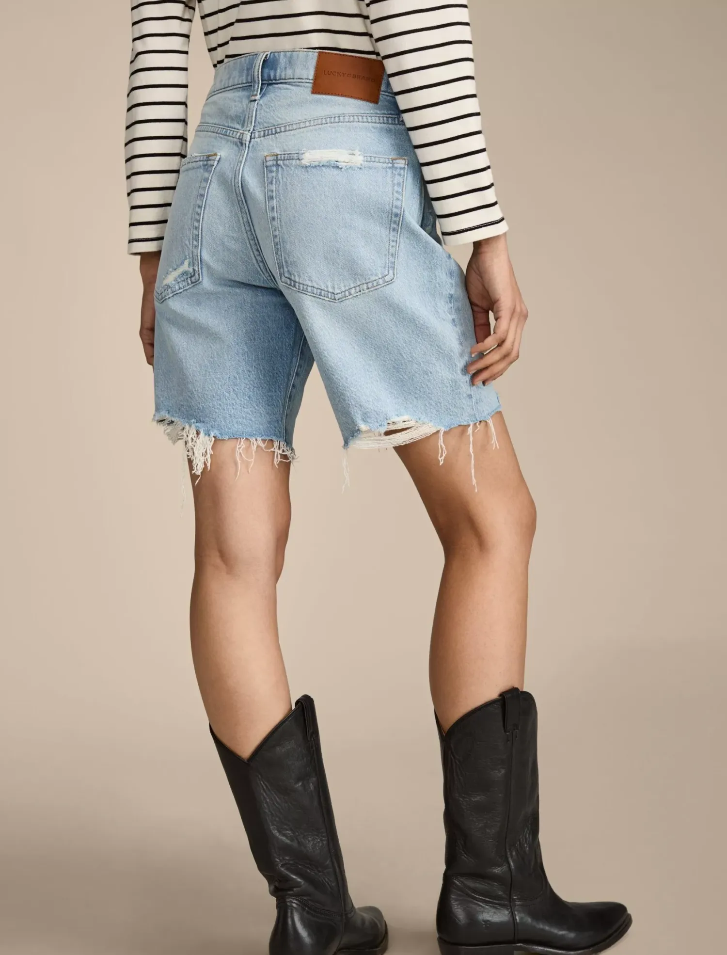 Lucky Brand 90s loose short freedom traveler*WOMEN|JEANS Jeans|Shorts|90's