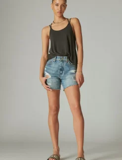 Lucky Brand 90s midi short all in bloom*WOMEN Shorts
