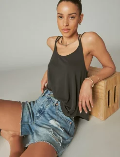 Lucky Brand 90s midi short all in bloom*WOMEN Shorts
