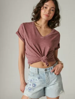 Lucky Brand 90s midi short island hopper*WOMEN Shorts