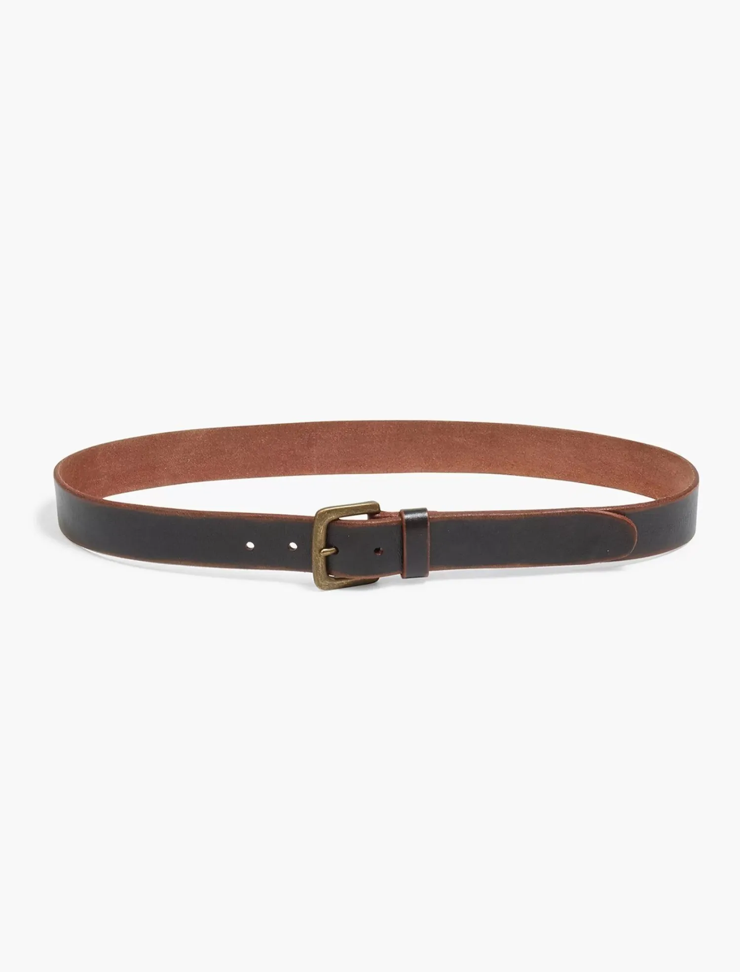 Lucky Brand santa fe leather belt black*MEN Belts