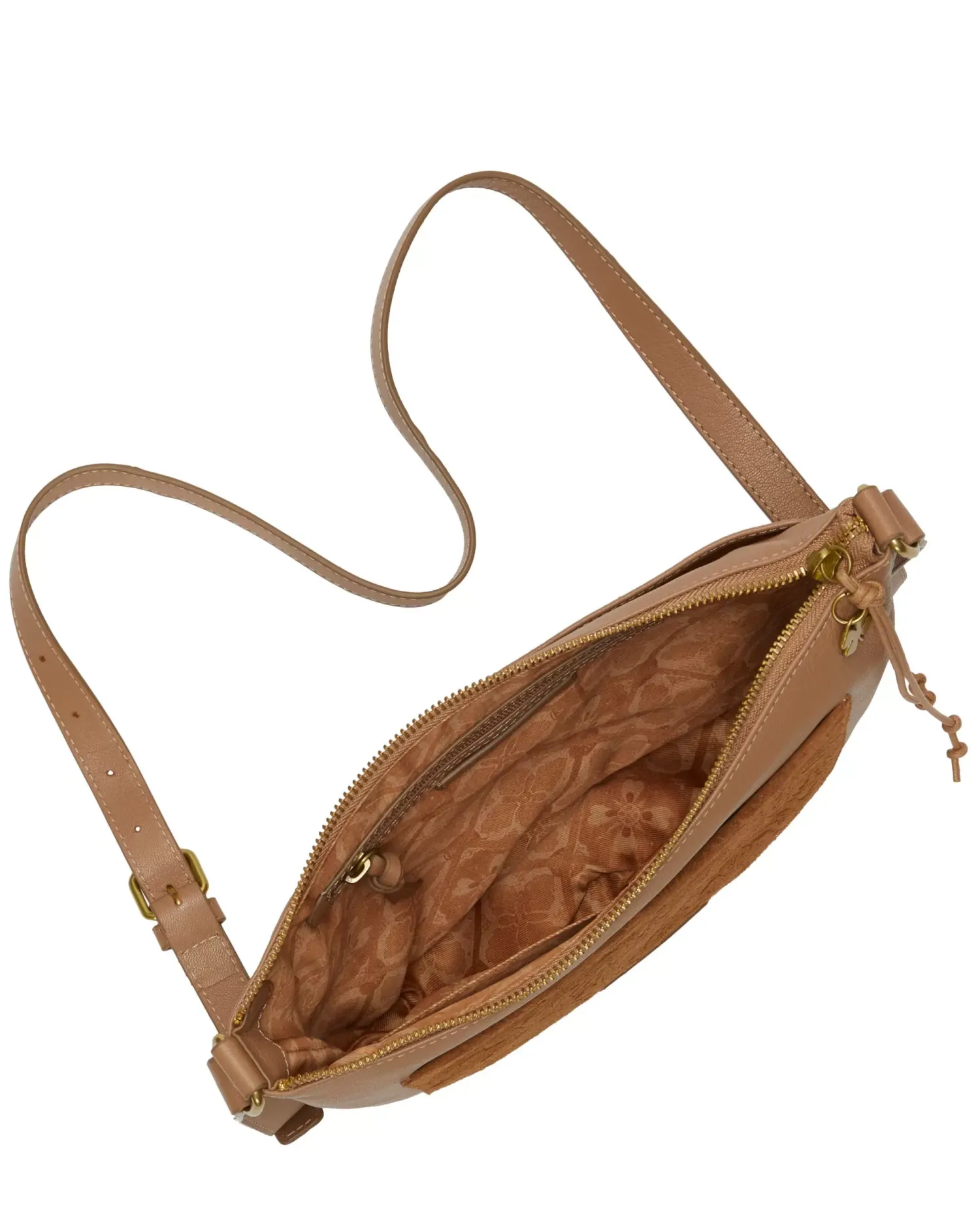Lucky Brand sash crossbody spacedye brown*WOMEN Handbags