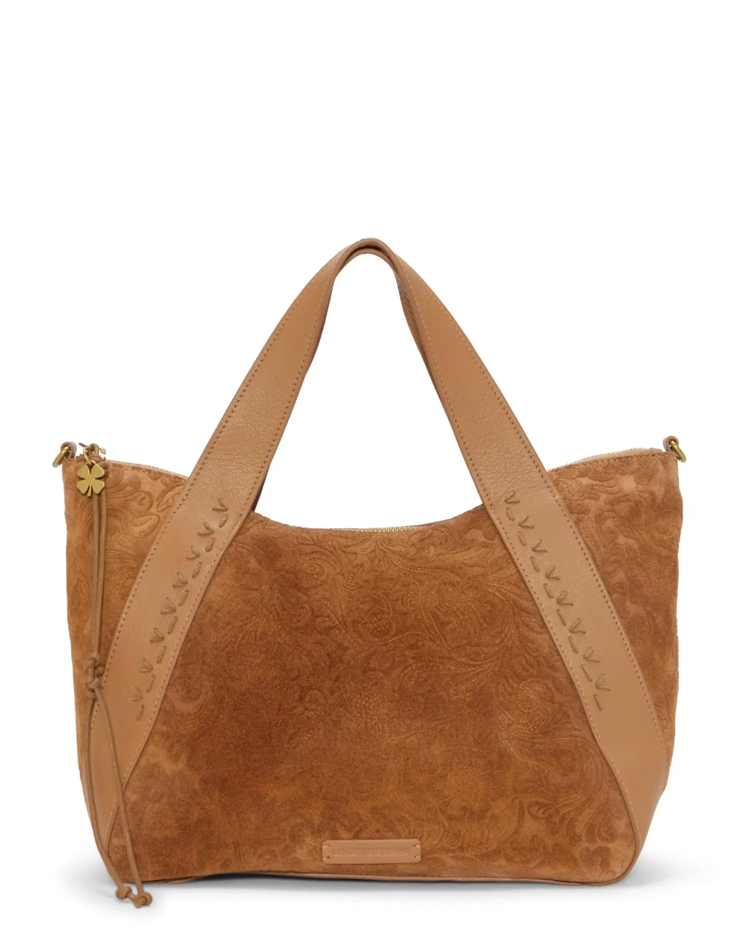 Lucky Brand sash satchel spacedye brown*WOMEN Handbags