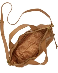 Lucky Brand sash satchel spacedye brown*WOMEN Handbags