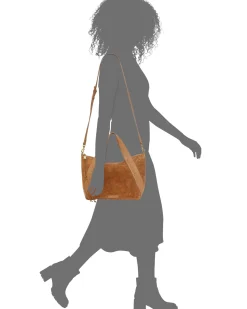 Lucky Brand sash satchel spacedye brown*WOMEN Handbags