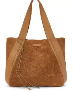 Lucky Brand sash tote spacedye brown*WOMEN Handbags