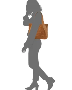 Lucky Brand sash tote spacedye brown*WOMEN Handbags