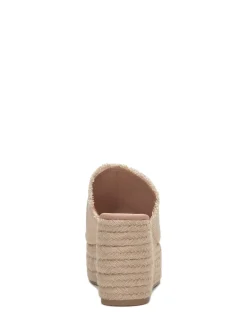 Lucky Brand scippio denim wedge mule light brown*WOMEN Shoes