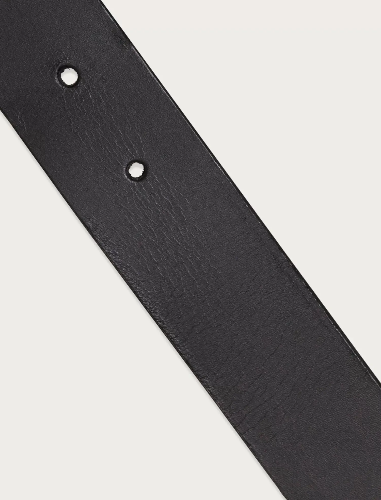 Lucky Brand sculpted center bar buckle leather belt black*WOMEN Belts