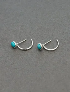 Lucky Brand semi stone earring silver*WOMEN Jewelry