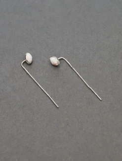 Lucky Brand semi stone earring silver*WOMEN Jewelry