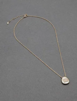 Lucky Brand semi stone necklace gold*WOMEN Jewelry