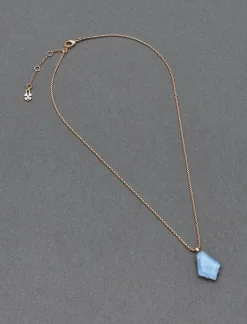 Lucky Brand set stone pendant gold*WOMEN Jewelry